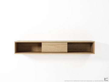 CIRCA17 - Suspended wooden sideboard by KARPENTER - view 3