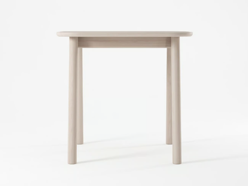 CURBUS - Square solid wood dining table by KARPENTER - view 3