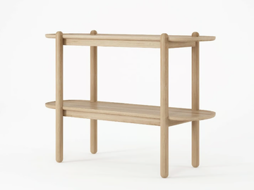 EAST - Solid wood console table by KARPENTER - view 2