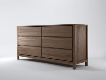SOLID - Wooden chest of drawers by KARPENTER - view 3