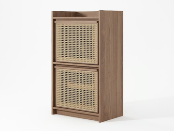 ROOTS - Solid wood bar cabinet by KARPENTER - view 3