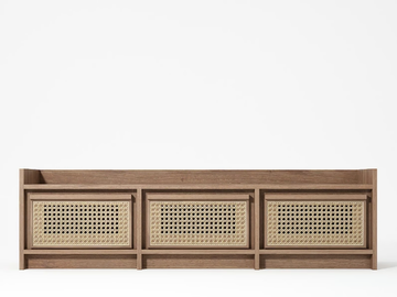 ROOTS - Solid wood TV cabinet by KARPENTER - view 2