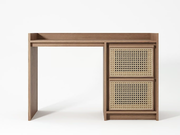 ROOTS - Oak writing desk by KARPENTER - view 2