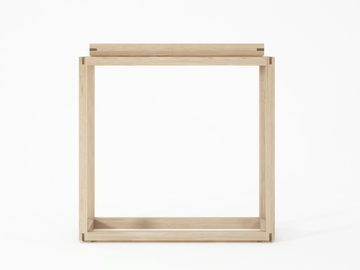 UP & DOWN - Rectangular wooden console table by KARPENTER - view 3