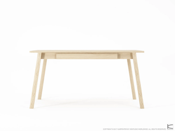 CIRCA17 - Rectangular wooden table with drawers by KARPENTER - view 3