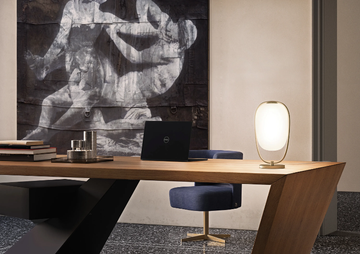 LANNÀ - Opal glass table lamp by Kdln - view 3