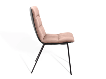 ARVA LIGHT - Upholstered stackable chair by KFF - view 3
