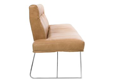D-LIGHT - Upholstered bench with back by KFF - view 3
