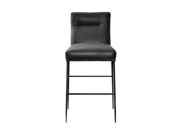 D-LIGHT - Sled base counter chair with footrest by KFF - view 3