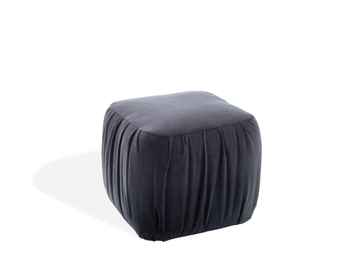 FAYE CASUAL - Upholstered square pouf by KFF - view 2