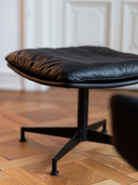FAYE LOUNGE - Ottoman with 4-leg-star-frame SL by KFF - view 3