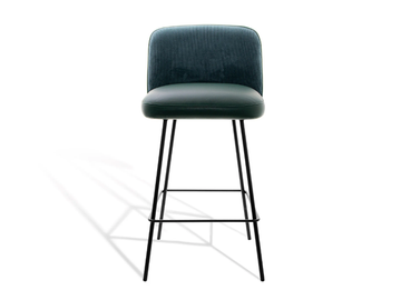 GAIA LINE - Counter chair with footrest by KFF - view 3