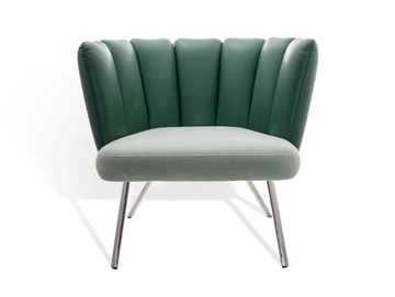GAIA LOUNGE - Easy chair with armrests by KFF - view 2