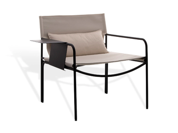 POOL OUTDOOR LOUNGE - Stainless steel garden armchair with armrests by KFF - view 3