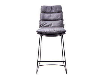 ARVA - Sled base kitchen stool with footrest by KFF - view 3