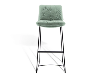 ARVA STITCH - High fabric barstool by KFF - view 2