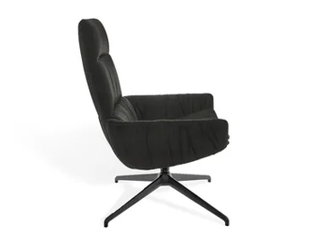 FAYE CASUAL LOUNGE - Armchair with 4-leg-star-frame SL by KFF - view 2