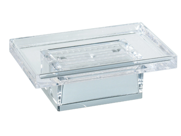 LEM - Countertop polycarbonate soap dish by KOH-I-NOOR - view 2