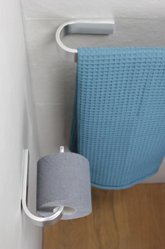 MATERIA - Anodized aluminium toilet roll holder by KOH-I-NOOR - view 3