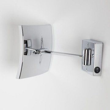QUADROLO LED - Wall-mounted shaving mirror with integrated lighting by KOH-I-NOOR - view 3