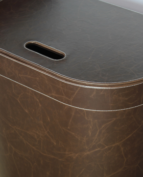 VINTAGE - Eco-leather laundry container by KOH-I-NOOR - view 3