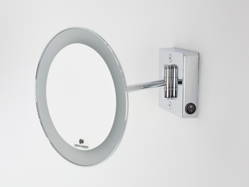 DISCOLO LED - Wall-mounted round shaving mirror with integrated lighting by KOH-I-NOOR - view 2