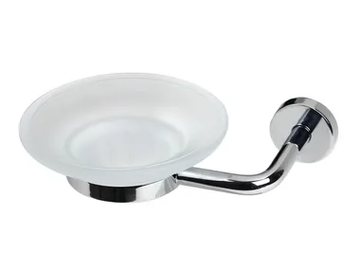 TITO - Wall-mounted etched glass soap dish by KOH-I-NOOR - view 2