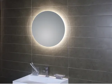 GEOMETRIE 4 - Wall-mounted bathroom mirror with integrated lighting by KOH-I-NOOR - view 2