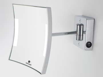 QUADROLO LED - Wall-mounted shaving mirror with integrated lighting by KOH-I-NOOR - view 2