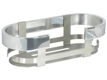 MATERIA - Wall-mounted Anodized aluminium soap dish for shower by KOH-I-NOOR - view 2