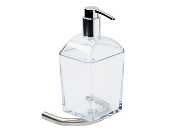TRATTO - Wall-mounted stainless steel Bathroom soap dispenser by KOH-I-NOOR - view 2