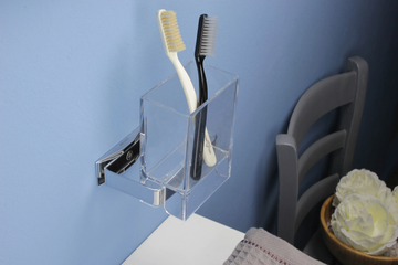 LEM2.T - Wall-mounted toothbrush holder by KOH-I-NOOR - view 3