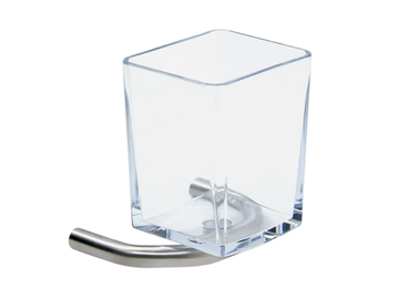 TRATTO - Wall-mounted stainless steel toothbrush holder by KOH-I-NOOR - view 2