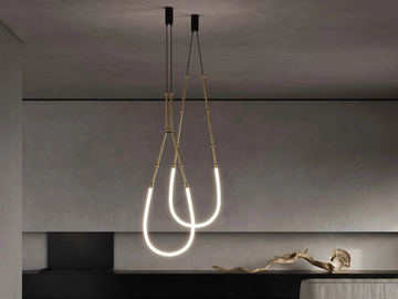 LEDA - LED aluminium pendant lamp by Karman - view 2