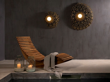 NOTREDAME - LED cultured marble wall lamp by Karman - view 3