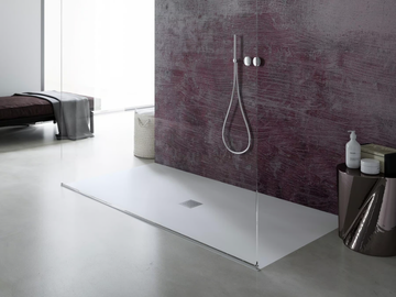 FILO - Rectangular Corian® shower tray by Karol - view 3