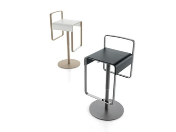 KYRO - Height-adjustable steel stool by Kastel - view 3