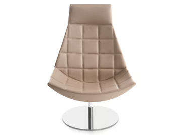 KAYAK - Swivel armchair high-back by Kastel - view 2