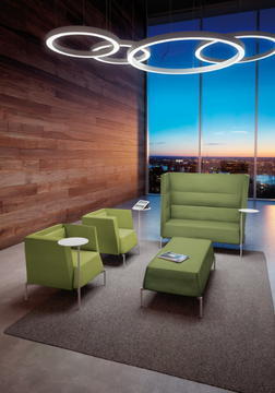 KENDO - Fabric pouf / coffee table by Kastel - view 3