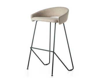 KIMMI - Barstool with footrest by Kastel - view 3