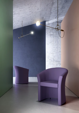 KOSA - Leather reception chair by Kastel - view 3