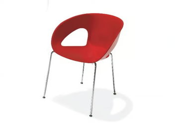 KRIZIA - Chair with armrests open back by Kastel - view 2