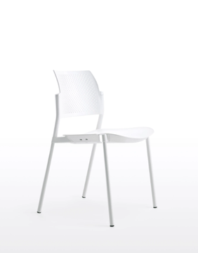 KYOS - Polypropylene chair with linking device open back by Kastel - view 3