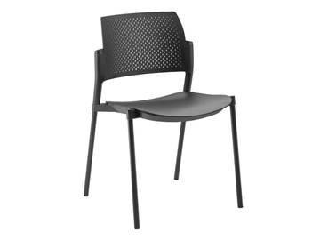 KYOS - Polypropylene chair with linking device open back by Kastel - view 2