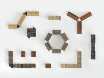 KEY JOIN - Bench seating by Kastel - view 3