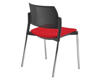 KYOS - Chair open back with integrated cushion by Kastel - view 2