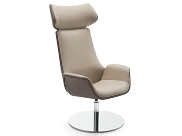 KRITERIA - Leather armchair with headrest by Kastel - view 2