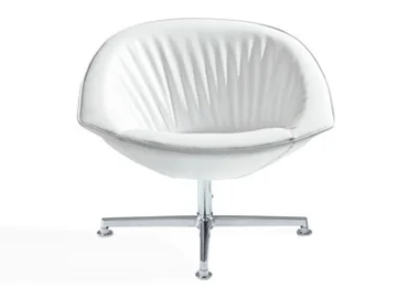 KROKUS - With 4-spoke base chair with armrests by Kastel - view 2