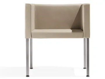 KUADRELLA - Fabric training chair with armrests by Kastel - view 2