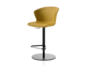 KICCA PLUS - High fabric stool with gas lift by Kastel - view 2